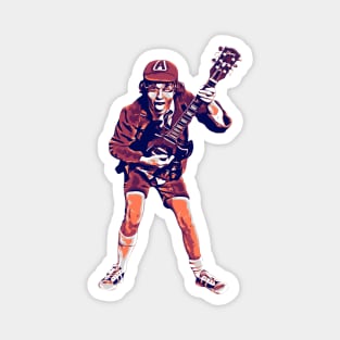 ANGUS YOUNG HIGH VOLTAGE Magnet