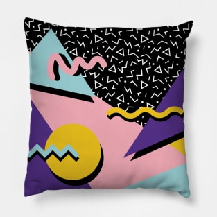 Memphis Pattern 69 / 80s Retro Pillow