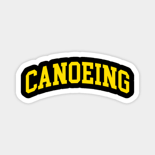 Canoeing Magnet