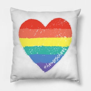 Homeschool Pride Heart Pillow