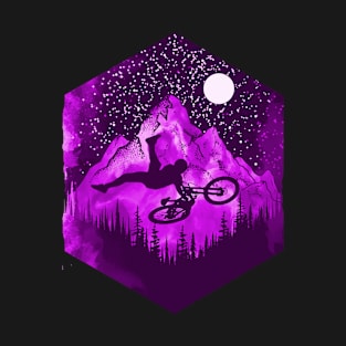 MTB Purple Art T-Shirt