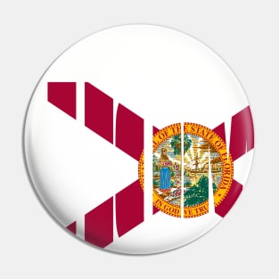 Florida Home - State Flag Pin