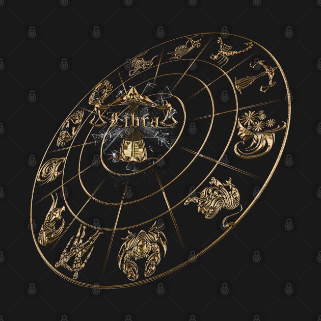 NEW Libra 3D zodiac 12 in 1 gold edition by INDONESIA68