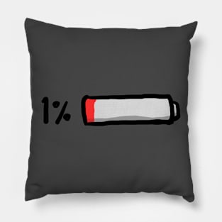 low battery Pillow