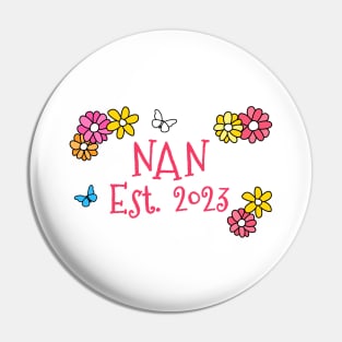 Nan Est 2023 Mother's Day Mothering Sunday Pin