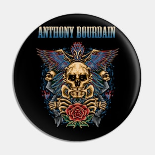 ANTHONY BOURDAIN BAND Pin