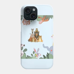 wildlife, Jungle wild animals Phone Case