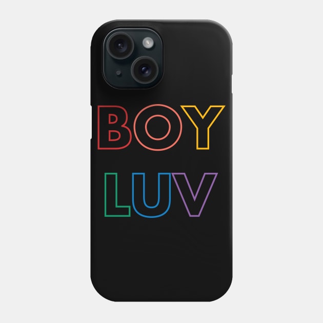 Boy Luv Phone Case by JasonLloyd