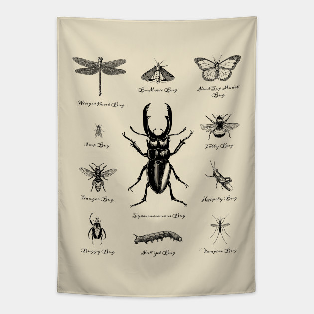 Insect tapestry sale