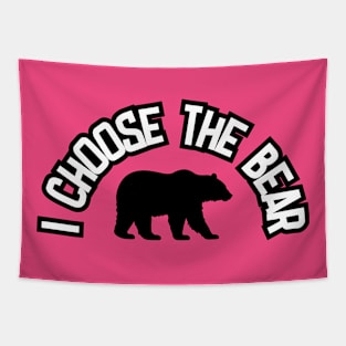 I Choose the Bear Tapestry