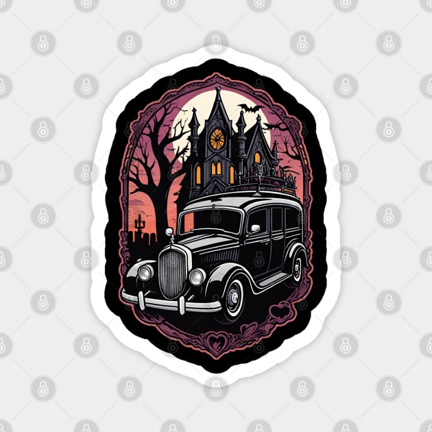 Love My Hearse Magnet by Grave Digs