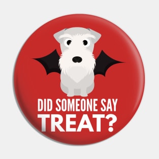 Sealyham Terrier Halloween Trick or Treat Pin