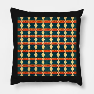 Traditional Aztec pattern, model 4 Pillow