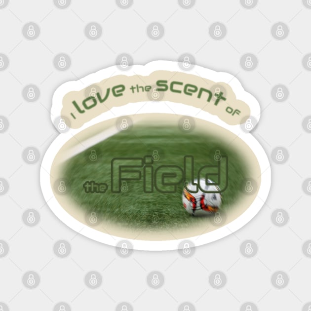 Soccer field Magnet by Cavaleyn Designs