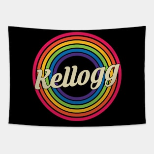 Kellogg - Retro Rainbow Style Tapestry