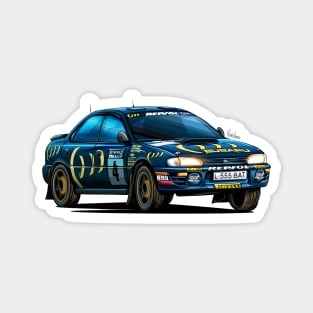 Subaru Impreza WRX STI WRC Magnet