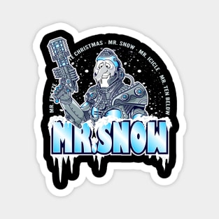 Mr. Freeze Snow Miser Mashup Magnet