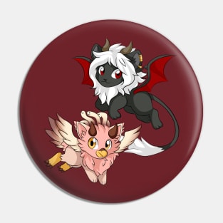 Chibi Razi and Cesi Pin