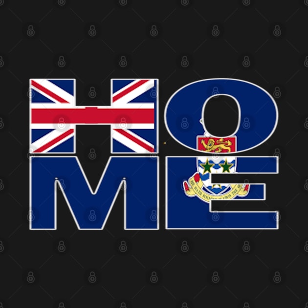 Cayman Islands Collections Flag Spelling HOME - Soca Mode by Soca-Mode