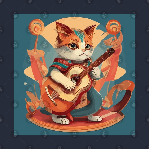 Kitty’s Solo Jam by tubiela's