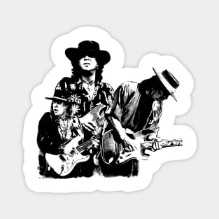 Stevie Ray Vaughan // pencil sketch Magnet