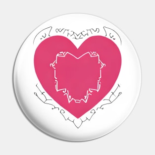 Pink Heart (Valentines Special) Pin