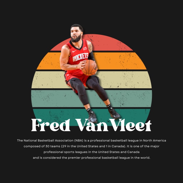 Fred VanVleet Vintage V1 by Gojes Art