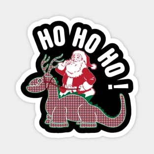 Ho_Ho_Ho_Unisex Christmas T-Shirts-Christmas t-shirts funny Magnet