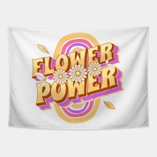 flower power hippie Tapestry