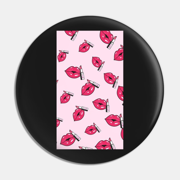 Lips Pin by artforrart