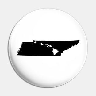 Tennessee and Hawai'i Roots by Hawaii Nei All Day Pin