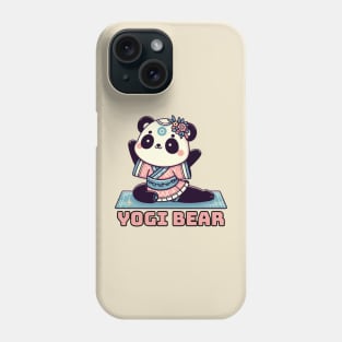 Panda Bear Yoga instructor Phone Case