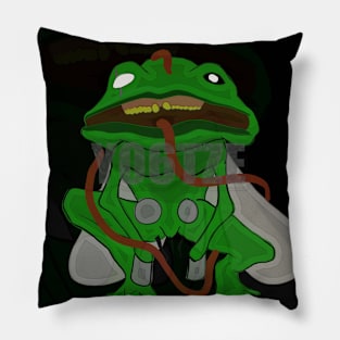 Y06TZE “Flog” by wizzlock Pillow