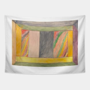 Double Edged Wall Art With Colourful Appearance Unique Bright Colourful.Abstract. Tapestry