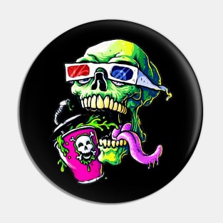 skull 3d movie time Pin