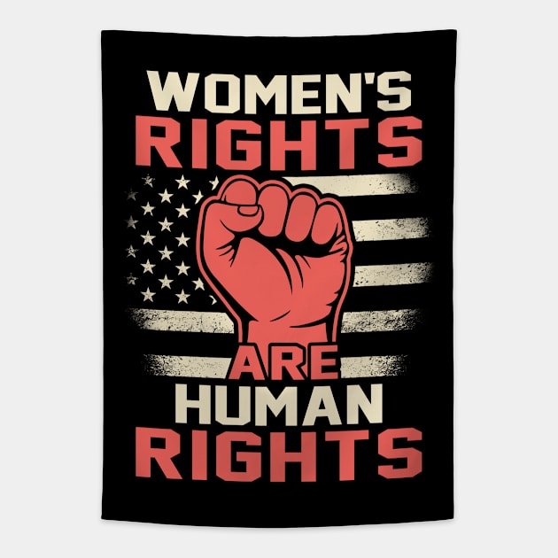 Women's Rights are Human Rights Tapestry by adik