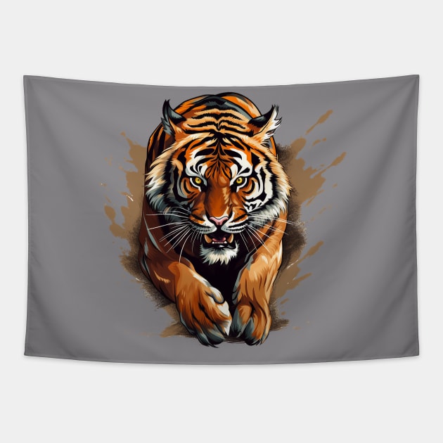 tiger Tapestry by dorapeterx