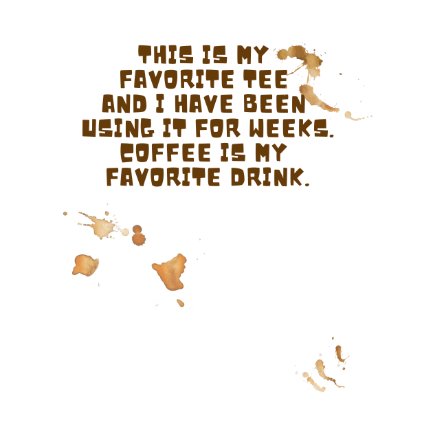 Oddly specific. Coffee stains by AmongOtherThngs