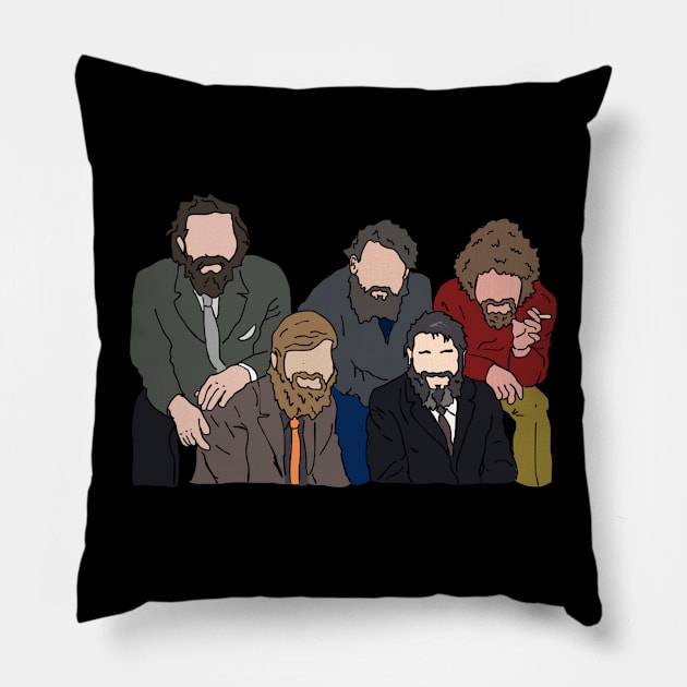 The Dubliners Pillow by Melty Shirts