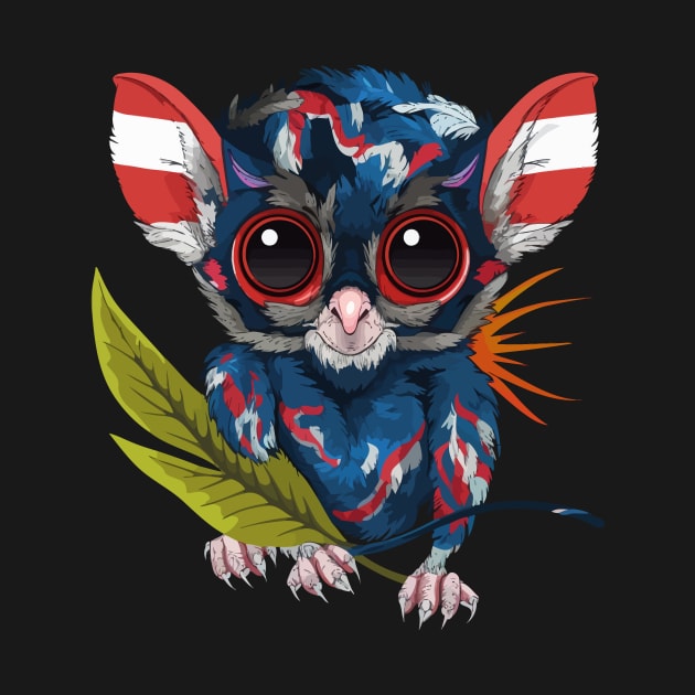 Patriotic Tarsier by JH Mart