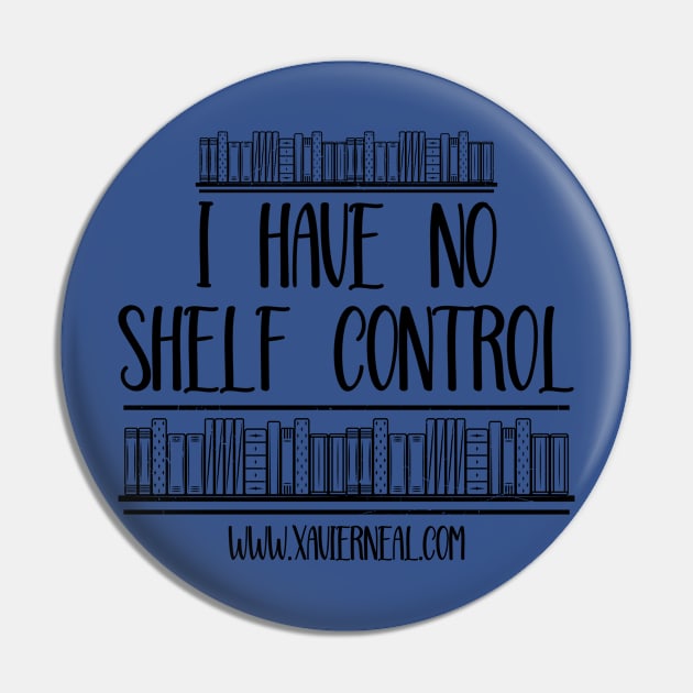 No Shelf Control Pin by Author Xavier Neal