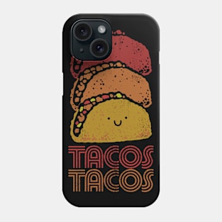 Tacos Tacos Vintage Taco Tuesday Phone Case