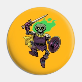 Skull Knight Pin