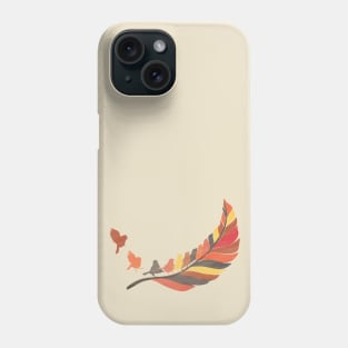 Birds of a feather flock together Phone Case