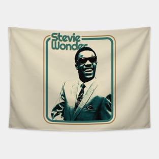 Stevie Wonder 80s retro Tapestry
