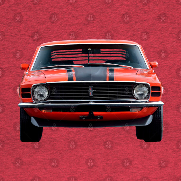 Disover 1970 Boss Mustang in our coming and gong series - Mustang Boss - T-Shirt