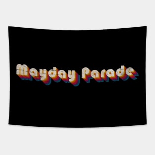 retro vintage Mayday Parade Tapestry