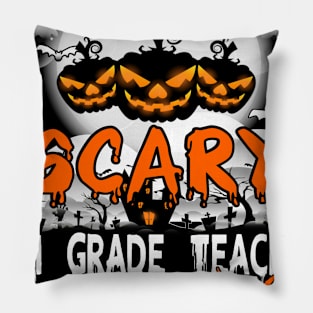 This is My Scary 8th Grade Teacher Costume Halloween Pillow