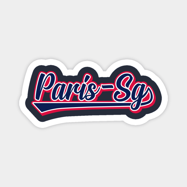 Paris-SG Magnet by lounesartdessin