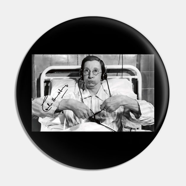 Charles Hawtrey Carry On Pin by CelestialCharmCrafts